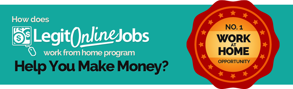 how does legit online jobs work from home program help you make money